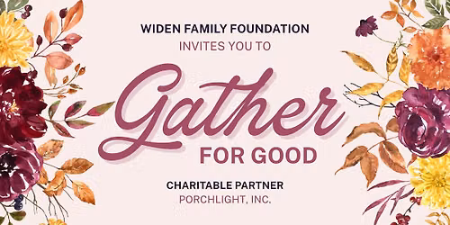 Widen Family Foundation Gather for Good Event