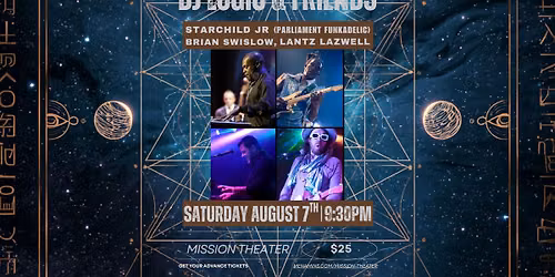 DJ Logic & Friends: Celebrating the music of the Grateful Dead @ the Mission Theater ("Days Between"