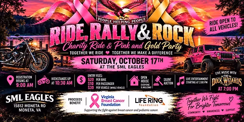 RIDE, RALLY, AND ROCK! CANCER BENEFIT