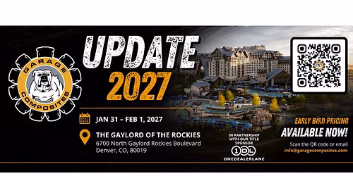 UPDATE 2027 - Garage Composite Powersports and Marine Training Event