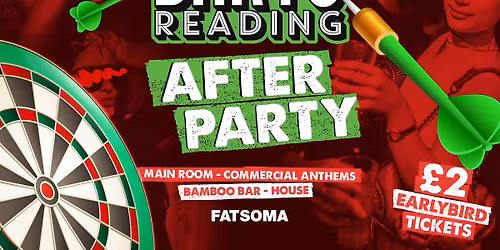 SKINT: DARTS AFTERPARTY @ LOLA LO