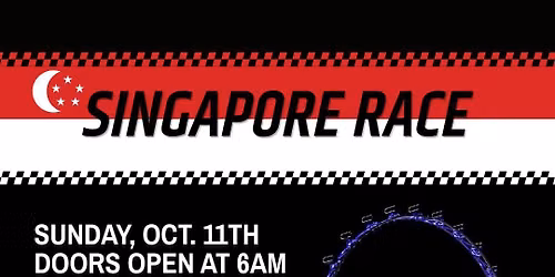 LIVE F1 Watch Party, Singapore Grand Prix