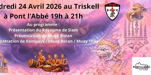 Cours d'histoire de la Tha\u00eflande et du Muay Thai