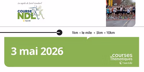 Course NDL Sun Life - La rapide de Saint-Lambert 2026