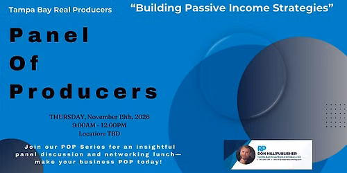 Pop Series: Building Passive Income Strategies