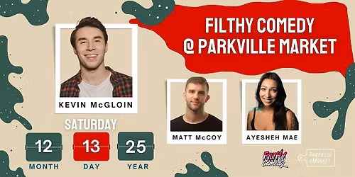 Filthy Comedy @ Parkville Market