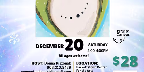 Happy Little Snowman Paint Party