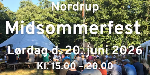 Midsommerfest i Nordrup