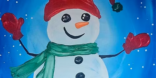 Christmas Paint Party for kids! \u26c4\ufe0f