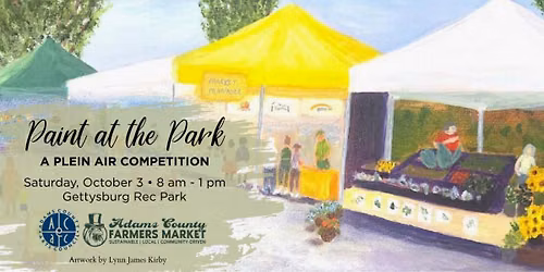 Paint at the Park - a Plein Air Competition