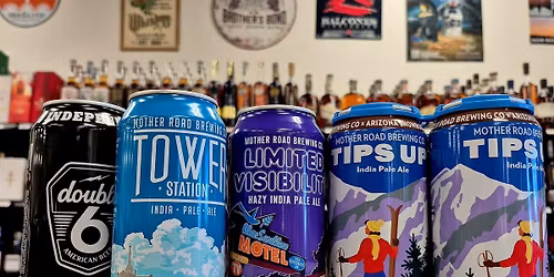 Public rasting with @motherroadbeer at Mountain Spirits Co. 12\/4\/2025 5pm to 7pm.\n