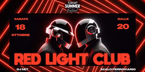 RED LIGHT CLUB - CSF - Sabato 18 ottobre