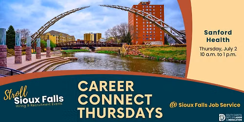 Stroll Sioux Falls - Career Connect Thursdays with Sanford Health
