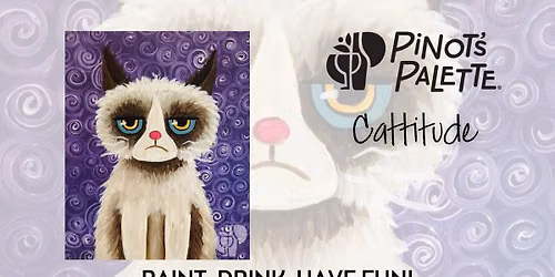 $30 Cattitude Family Painting
