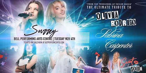 SWEET & SOUR: The Ultimate Tribute to Olivia Rodrigo & Sabrina Carpenter (Surrey BC)