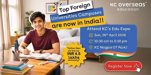 Meet Foreign Universities with Campuses in India