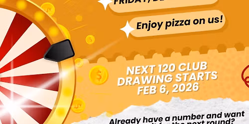 120 Club Final Drawing!