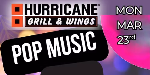 Pop Music Bingo @ Hurricane Grill & Wings Longwood