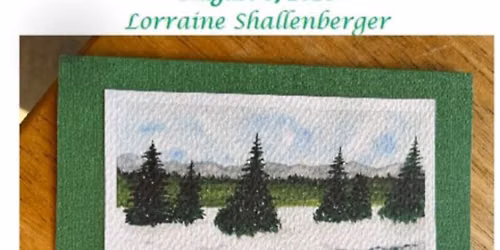 Watercolor scene project with Lorraine