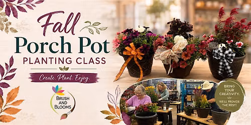 Fall Porch Pot Planting Class