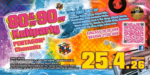 80er-\/90er-Kultparty CHEMNITZ pentagon3
