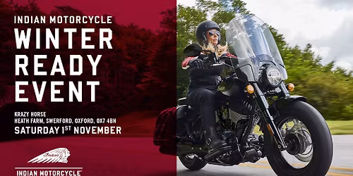 Indian Motorcycle Chipping Norton Winter Ready Event