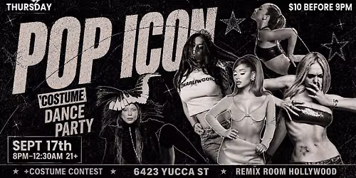 POP ICON COSTUME-DANCE PARTY