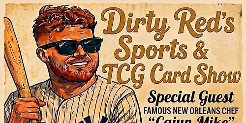 Dirty Reds Sports cards and TGC Card show