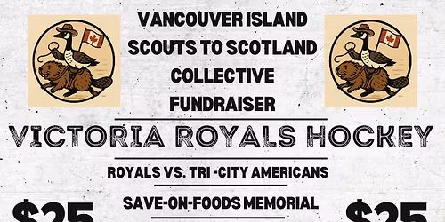 Victoria Royals 50\/50 fundraiser