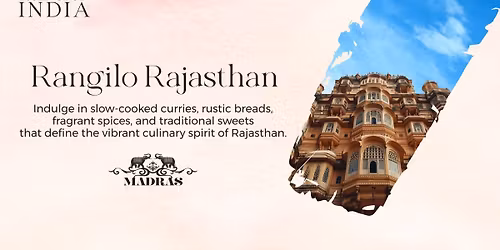 Rangilo Rajasthan - ITC Grand Chola