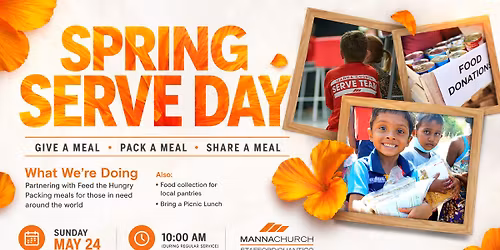 Spring Serve Day-Feed The Hungry
