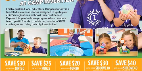 Camp Invention 2026 Peoria Christian 