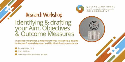Identifying and drafting your aims, objectives and outcome measures