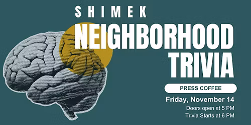 Shimek Neighborhood Trivia Night & Donation Drive