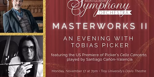 Masterworks II: An Evening with Tobias Picker