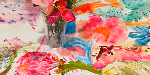 Pause & Bloom: A Relaxed Floral Painting Workshop