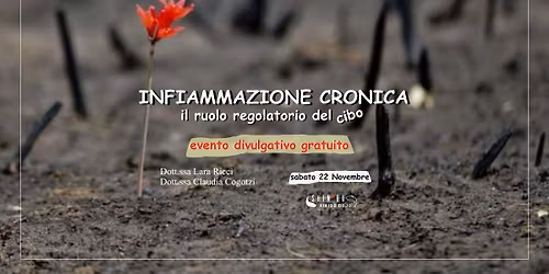 \ud83d\udd25 Infiammazione Cronica e il Ruolo Regolatorio del Cibo. EVENTO GRATUITO