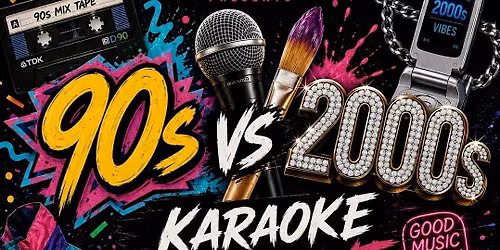 90s VS 2000s Karaoke Sip&Paint Day Party