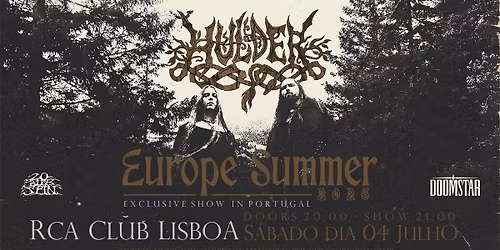 HULDER - Concerto Exclusivo em Lisboa | RCA Club