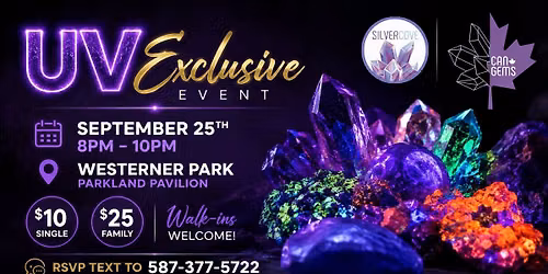 UV Exclusive Event-Red Deer Rock N' Gem Show