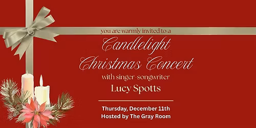 Christmas Candlelight Concert Starring Lucy Spotts