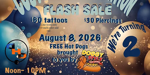 Customer Appreciation Flash Sale!