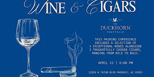 Smoke + Sip: An Evening of Cigars and Wine