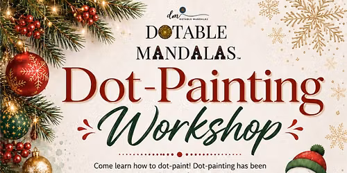 Cochrane-Snowman or Holiday Wreath Dot-Painting Workshop
