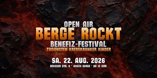 BERGE ROCKT 2026 - Benefiz Festival