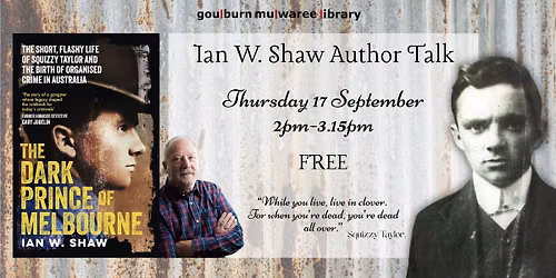 Ian W Shaw author talk