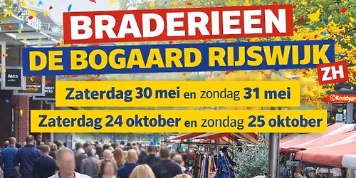 Braderie zat. 30 mei en zon 31 mei Rijswijk ZH