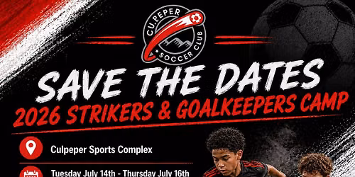 2026 Strikers & Goalkeepers Camp