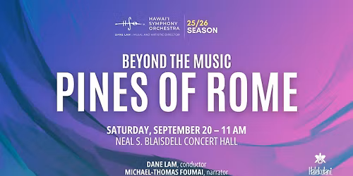 Hawaii Symphony Orchestra - Brahms and Elgar at Neal S Blaisdell Concert Hall
