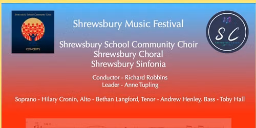 Shrewsbury Music Festival 2026 - Rutter and Mozart